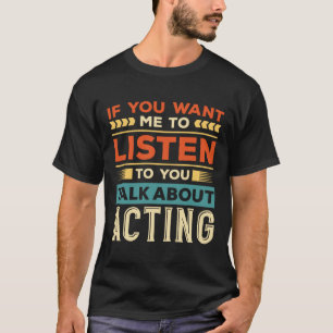 T-shirt Parler d'agir