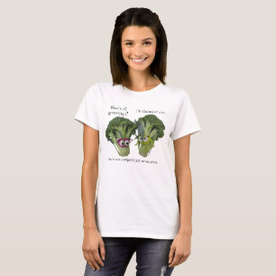 T-shirt Parler de Brocoli drôle