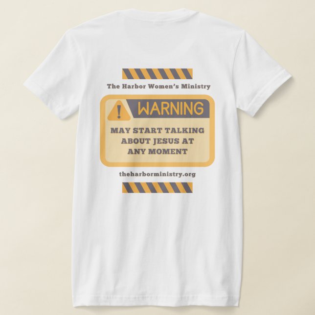 T-shirt Parler de Jésus (Couchage Retour)