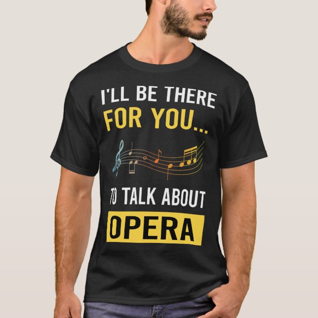 T-shirt Parler de l'Opéra (Devant)