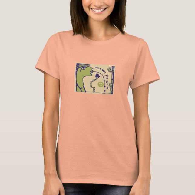 T-shirt Parler de paix (Devant)