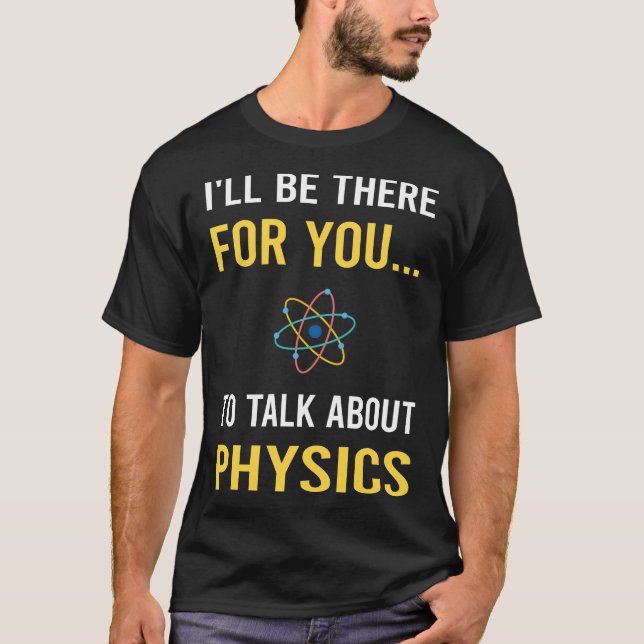 T-shirt Parler de Physique (Devant)