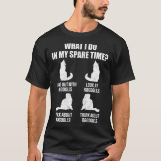 T-shirt Parler de Ragdoll