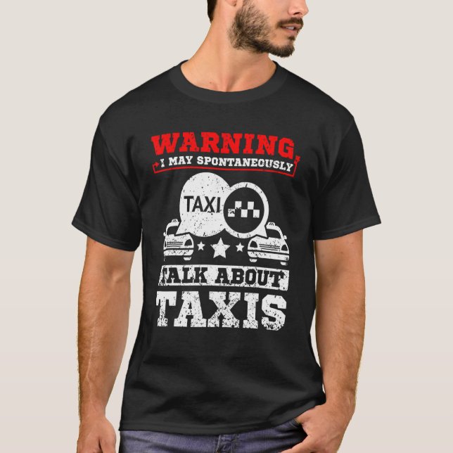 T-shirt Parler de taxis (Devant)