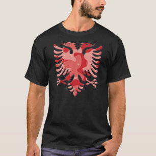 T-shirt Parler des Camo Albanian Eagle 3D