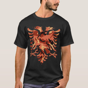 T-shirt Parler des Desert Camo Albanian Eagle 3D