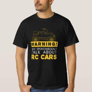 T-shirt Parler du modèle RC Cars