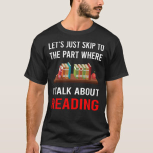 T-shirt Parler Sauter Lecture Livre Livres