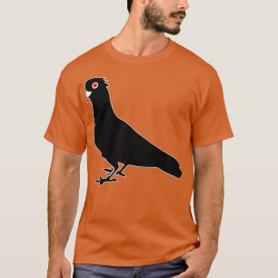 T-shirt Parleurs de pigeons noirs