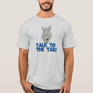 T-shirt Parlez à l'éléphant de queue