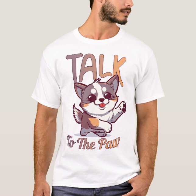 T-shirt Parlez au Paw (Devant)