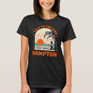T-shirt Parlez Au Sand Hampton Beach Virginia Ocean Summ