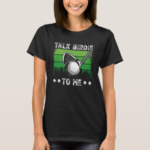 T-shirt Parlez Birdie à moi Golfprint Backprint Golf Playe