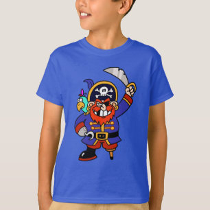 T-shirt Parlez de pirate ou marchez sur l'planche