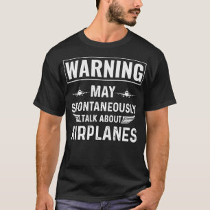 T-shirt Parlez de vol aérien pilote