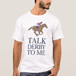 T-shirt Parlez Derby À Moi - Epsom Horse Racing