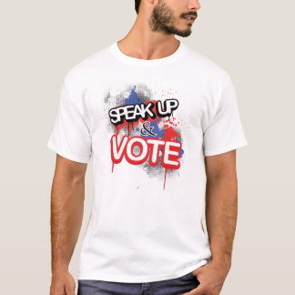 T-shirt Parlez et votez !