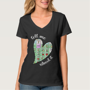 T-shirt Parlez-Moi de Cela Orthophonie AAC Enseignant Spéc