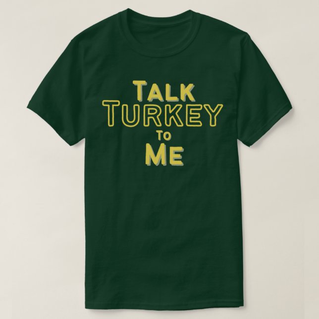 T-shirt Parlez-moi de la Turquie (Design devant)