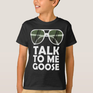 T-shirt Parlez-Moi Des Lunettes D'Oie Citations Drôle