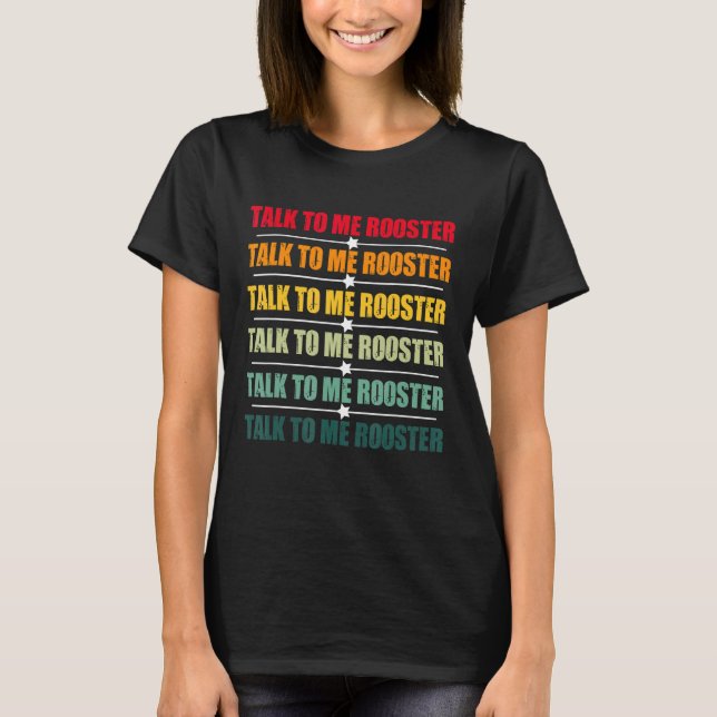 T-shirt Parlez-moi du coq 5 (Devant)