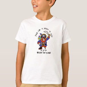 T-shirt Parlez Pirate ou marchez sur la planche - C'est la