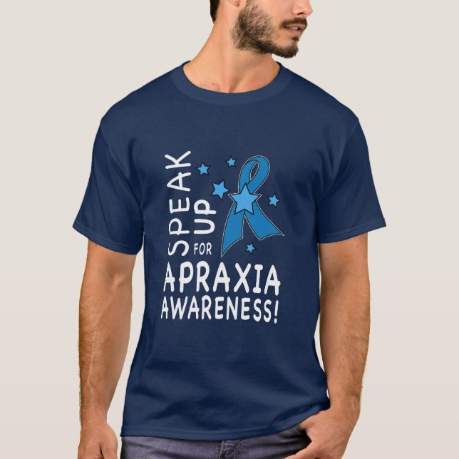 T-shirt Parlez pour la conscience d'apraxie (Devant)