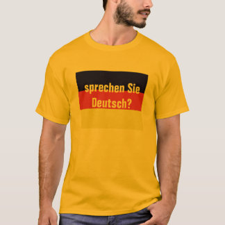 T-shirt Parlez-vous allemand ?