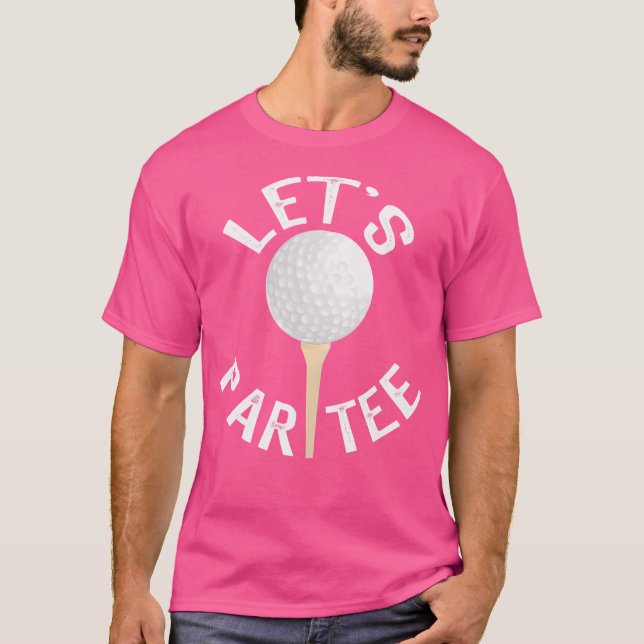 T-shirt Parlons Amusants Golf Pun (Devant)