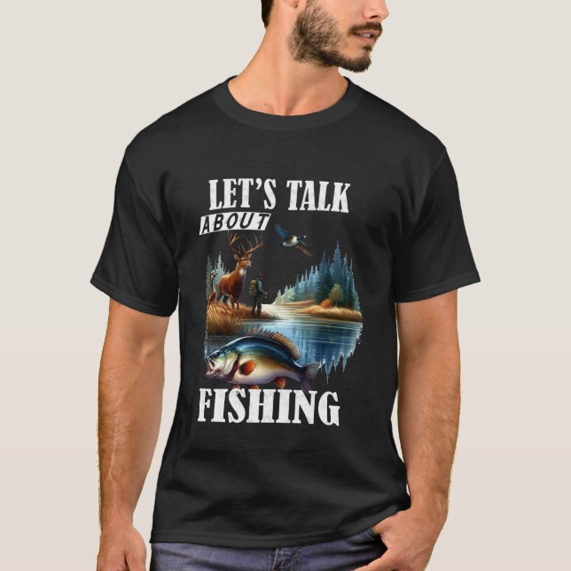 T-shirt Parlons de la pêche (Devant)