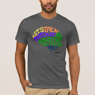 T-shirt Parlons de la santé mentale