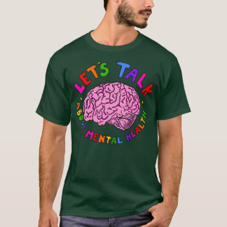 T-shirt Parlons de santé mentale