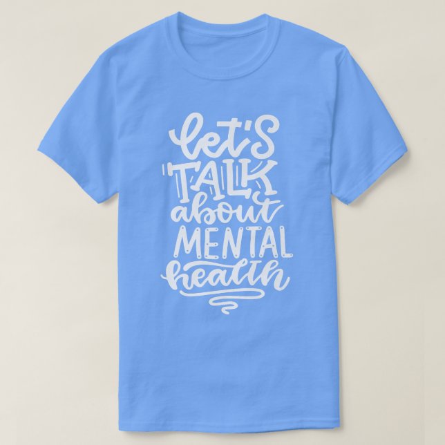 T-shirt Parlons de santé mentale2943 (Design devant)