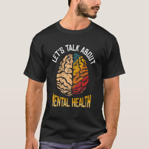 T-shirt Parlons De Santé Mentale Sensibilisation En Santé