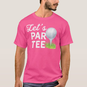 T-shirt Parlons Golf Ball Avec Pin Funny Golf Club Golf Go