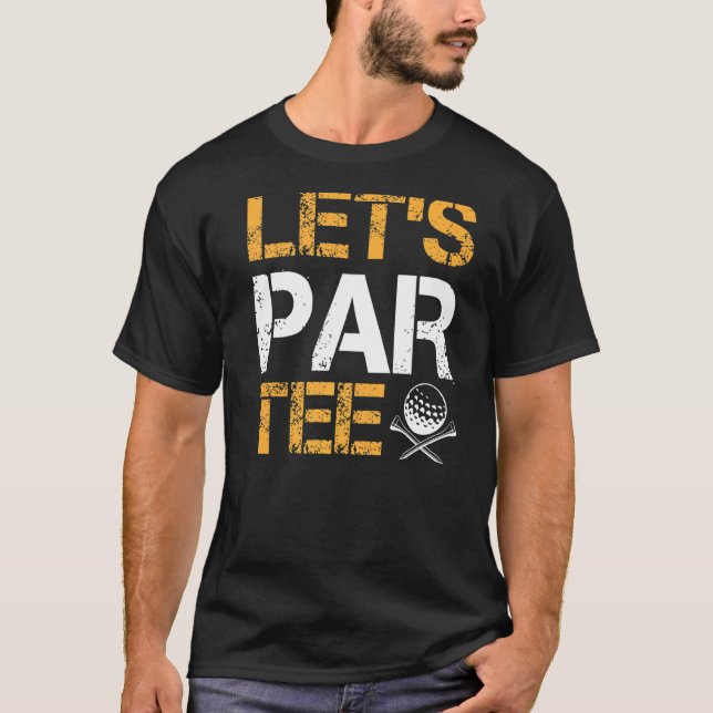 T-shirt Parlons Golf Player (Devant)