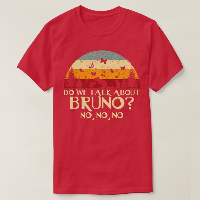 T-shirt Parlons-Nous Non Non Non Non Rétro (Design devant)