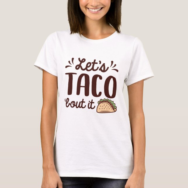 T-shirt Parlons Taco (Devant)