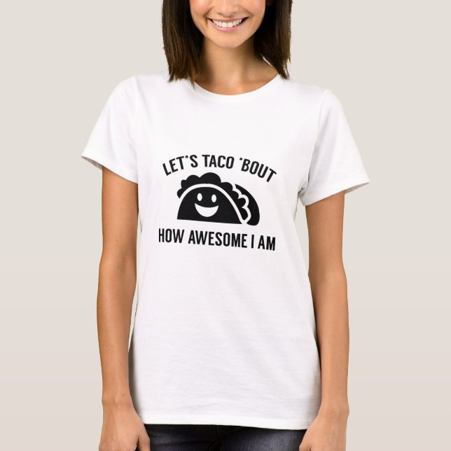 T-shirt Parlons Taco (Devant)