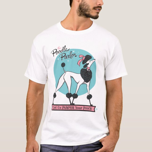 T-shirt Parlure de caniche (Devant)