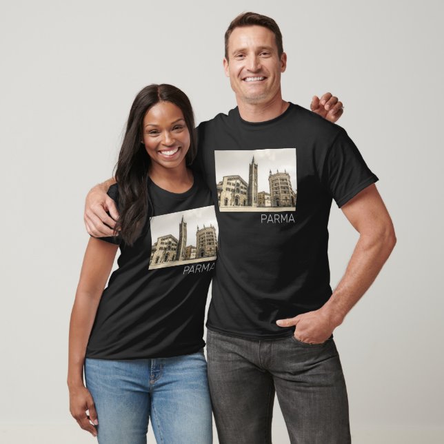 T-shirt Parme Emilia Romagna Piazza del Duomo Italie (Unisexe)