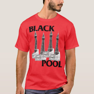 T-shirt Parodie Black Flag Blackpool Design de hommage