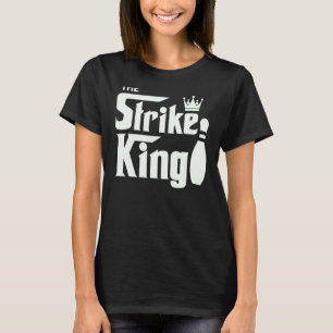 T-shirt Parodie de Bowling Ligue King Bowler