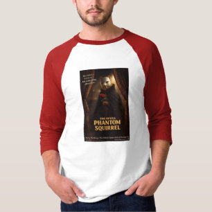 T-shirt Parodie de l'Opéra Fantôme Écureuil