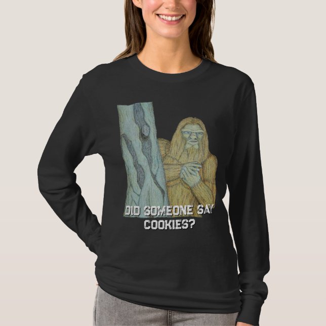 T-shirt Parodie de mème Bigfoot (Devant)