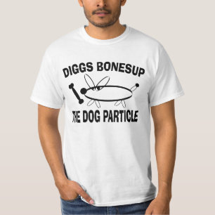 T-shirt Parodie drôle de boson de Diggs Bonesup Higgs