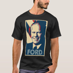 T-shirt Parodie politique d'affiche de Gerald Ford