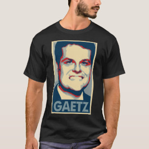 T-shirt Parodie politique d'affiche de Matt Gaetz
