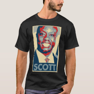 T-shirt Parodie politique d'affiche de Tim Scott