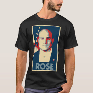 T-shirt Parodie politique d'affiche rose maximum